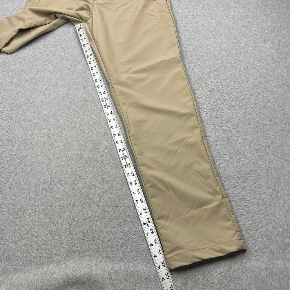 Banana Republic Pants Mens 36x34 Tan Straight Leg Stretch Tech Flat Front Chino